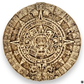 Resin Mayan Calender Wall Hanging