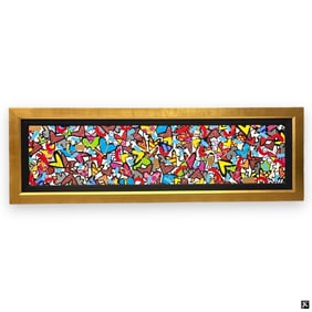 Romero Britto Original Mixed Media "Alive"