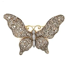 18K Yellow Gold En Tremblant 22.74 Ct. Diamond But