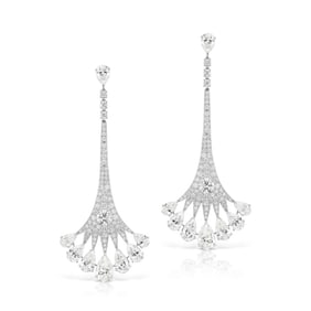 THE DROP DIAMOND DANGLE EARRING