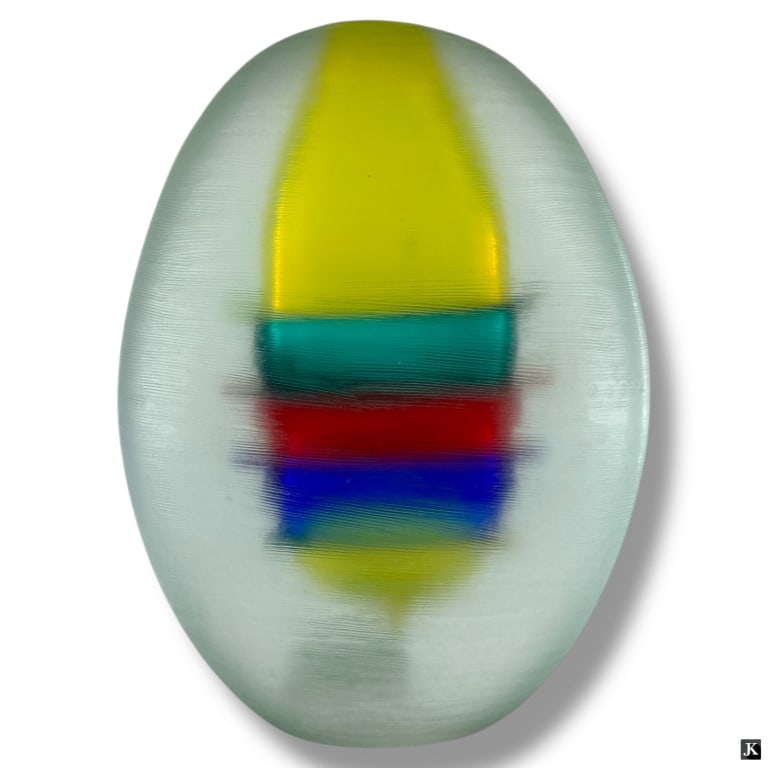 Alfredo Barbini Sommerso Glass Vase (1 of 4)