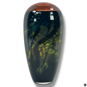 Eva Englund for Orrefors Graal Vase "Nudes"