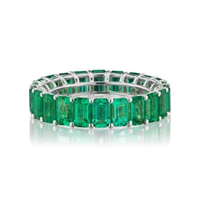 ETERNITY EMERALD BAND
