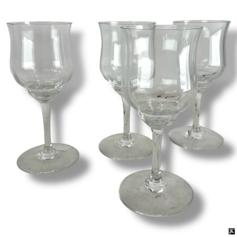 4 Baccarat "Capri" (Optic) Tall Water Goblets (1 of 3)