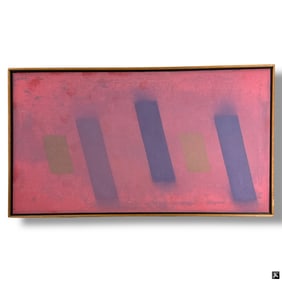 Charles Pollock Oil on Canvas "NY 37"
