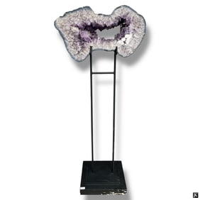 Large Amethyst Geode on Stand