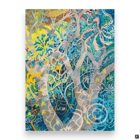 Dr Seuss Mixed Media Print Chase in the Forest