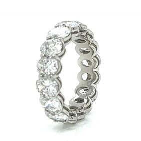 Platinum 6.90 Ct. Diamond Eternity Band