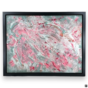 Walter Bannard (USA 1934-2016) Abstract Oil/Canvas