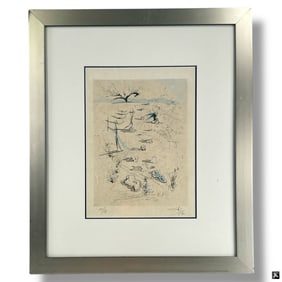 Salvador Dali, Apollinaire "The Trenches", 1967