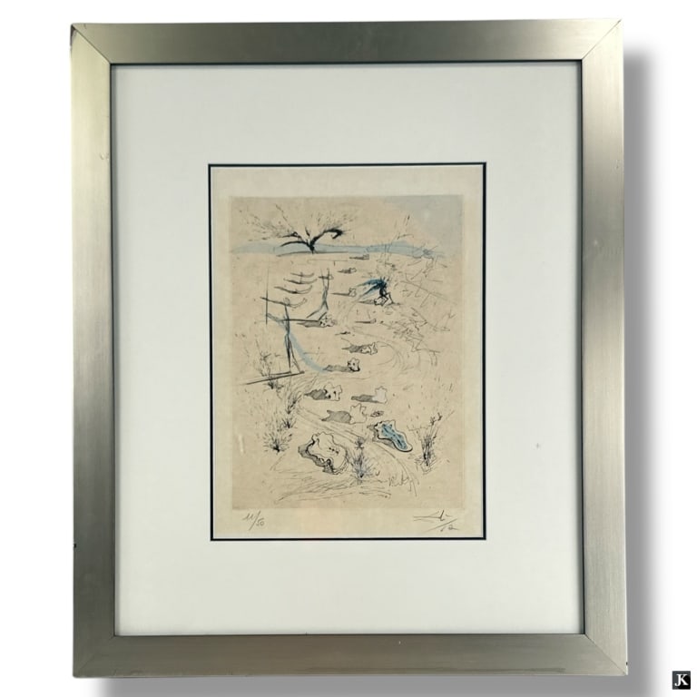 Salvador Dali, Apollinaire "The Trenches", 1967 (1 of 6)