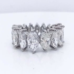 9.10 Ct Diamond Wedding Band