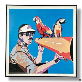 Martin Kreloff Signed Color Lithograph
