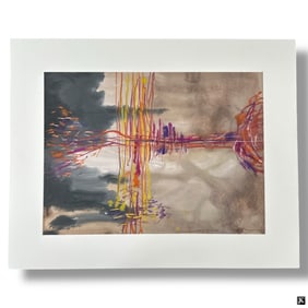 Rolph Scarlett Gouache on Paper "Untitled"