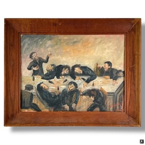 1962 Oil on Canvas Signed S. Mardichian?