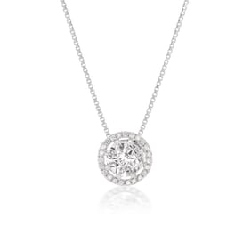 GLIMMERING DIAMOND PENDANT