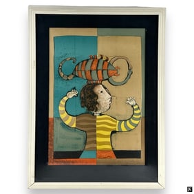 Graciela Boulanger Color Lithograph "Scorpio"