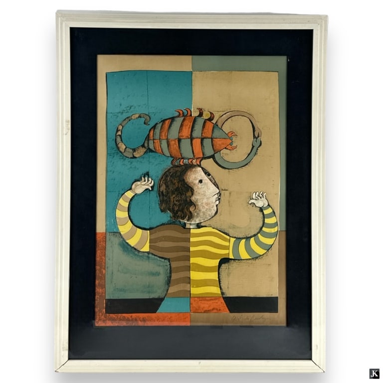 Graciela Boulanger Color Lithograph "Scorpio" (1 of 5)