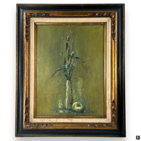 Vintage Oil/Canvas "Still Life" Signed Acker