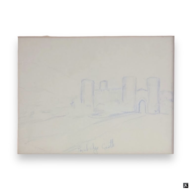 Hildegarde Hamilton (USA 1898-1970) Crayon/Paper (1 of 3)