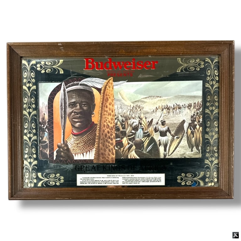 Great Kings of Africa Budweiser Beer Sign (1 of 3)