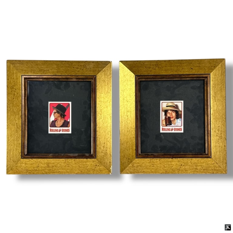 2 Rolling Stones Trading Cards "Jagger" "Richards" (1 of 3)