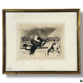 after Honore Victorin Daumier (FRENCH, 1808 - 1879