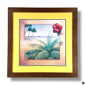 Decorative Framed Color Print