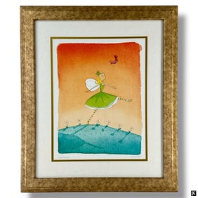 Emma Thomson Color Print "Felicity Wishes"