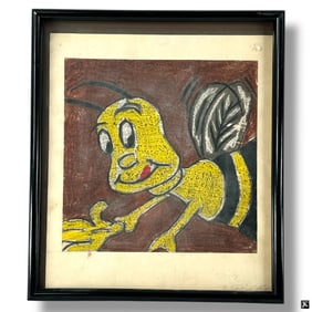 Color drawing "BuzzBee, Cheerios Mascot"