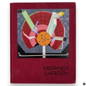 Mernet Larsen Hardcover Book, Inscribed