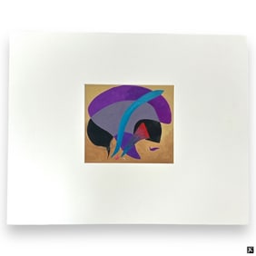 Rolph Scarlett Gouache "Modernist Abstract"