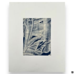 Rolph Scarlett Ink on Paper "Modernist Abstract"