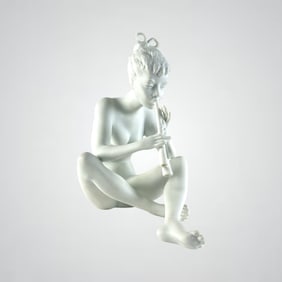 Vintage Kaiser Bisque White Porcelain Nude #385