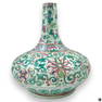 19C Chinese Famille Rose Enameled Porcelain Vase