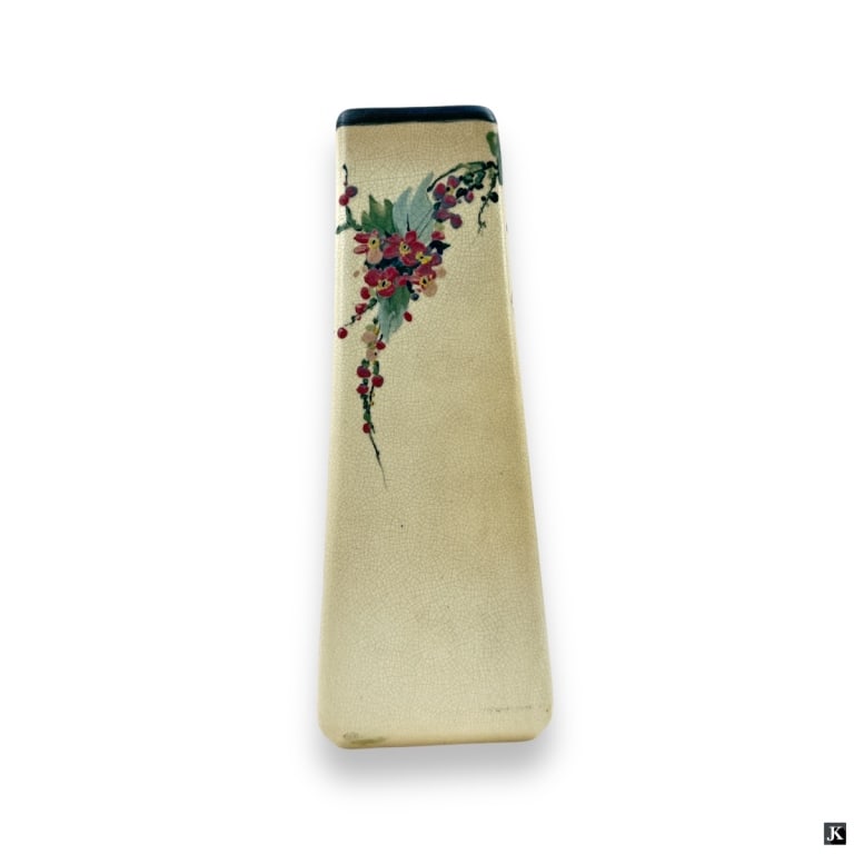 Weller Decorated Hudson Cherry Blossom Vase (1 of 4)