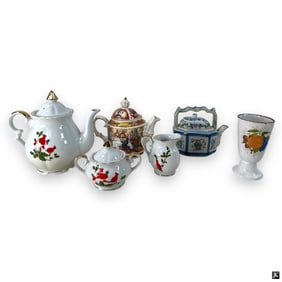 Collection of 3 Vintage Teapots