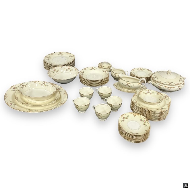 Vintage Homer Laughlin Eggshell Nautilus China Set (1 of 4)