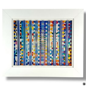 Yaacov Agam Israeli Moon Noon