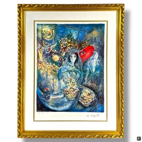 Marc Chagall Bella AP Lithograph