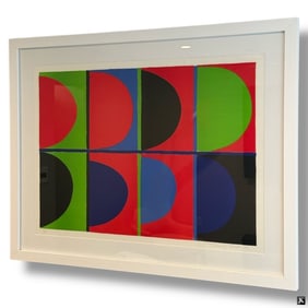Terry Frost ?Red, Blue, Green? Color Lithograph