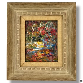 Landscape, Artist Unknown NOTO Oil Painting
