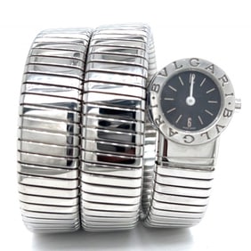BVLGARI Stainless Steel Tubogas Wartch