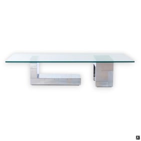 PAUL EVANS DIRECTIONAL; CITYSCAPE COFFEE TABLE