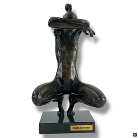 Daniel Baharier Bronze Seated Women