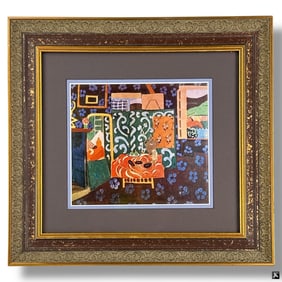 Matisse Lithograph "Still Life with Aubergines"