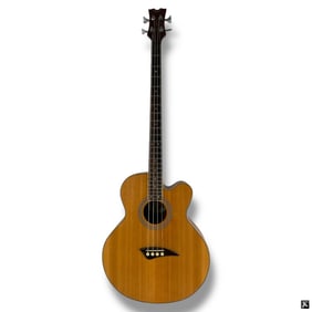 Dean Acoustic/Electric Bass Guitar w/Case