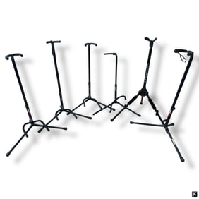 Lot of 5 Guitar Stands