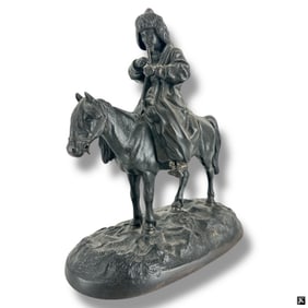 Vasily Fedorovich Torokin Bronze "Riding Kyrgyz"