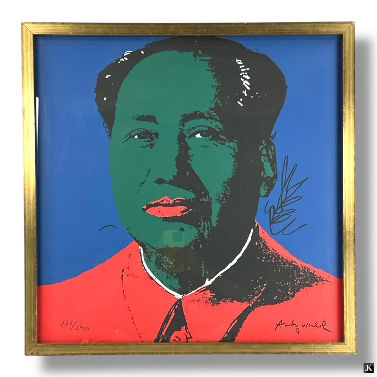after: Andy Warhol Screenprint "Mao" ed. 2400 (1 of 5)